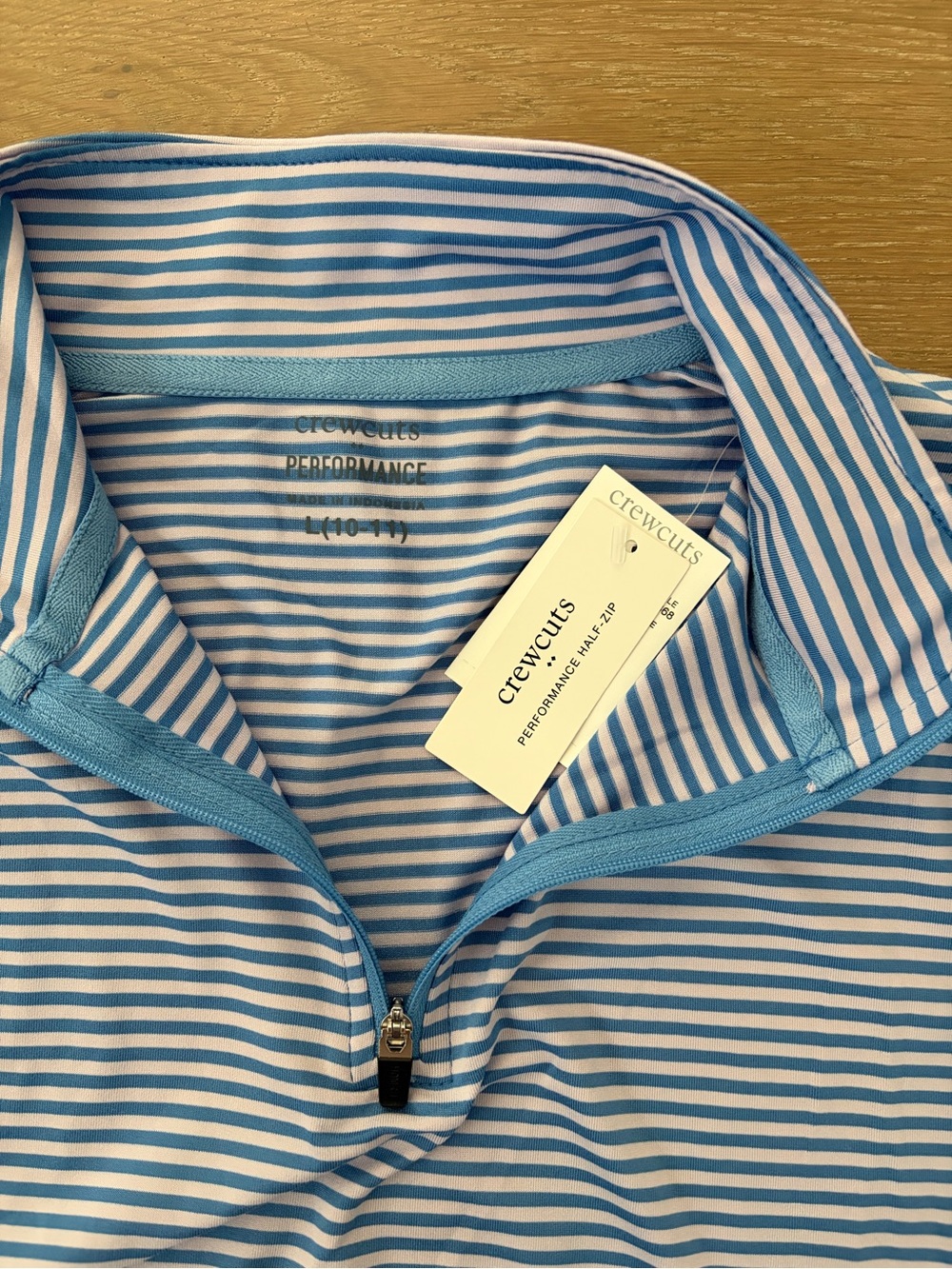 NEW J. Crew performance zip top
